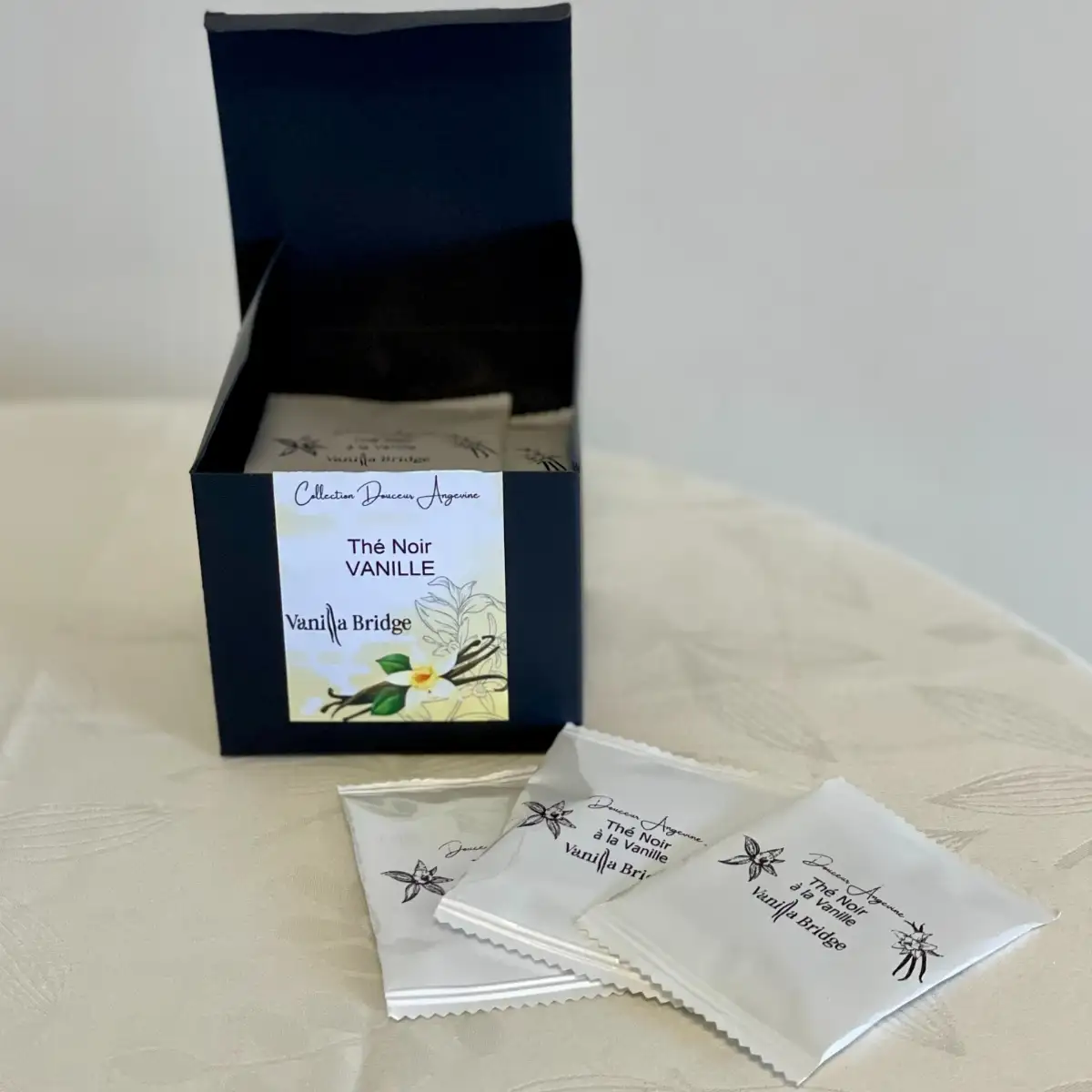 20 Infusettes Thé Noir Vanille