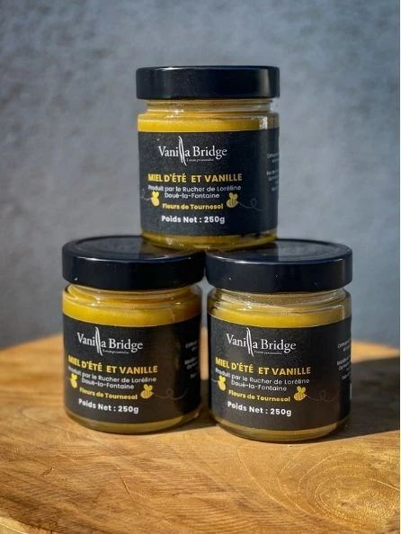Miel d'été et Vanille 250g