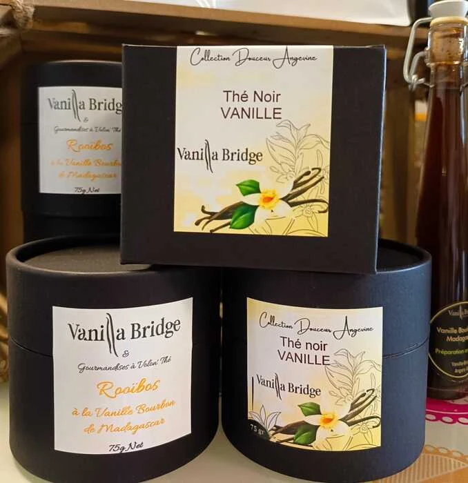 Rooïbos à la Vanille 75g en Boîte Rigide